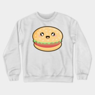 Kawaii Hamburger Crewneck Sweatshirt